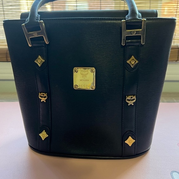 MCM Black Leather Small Handbag - Picture 5 of 16